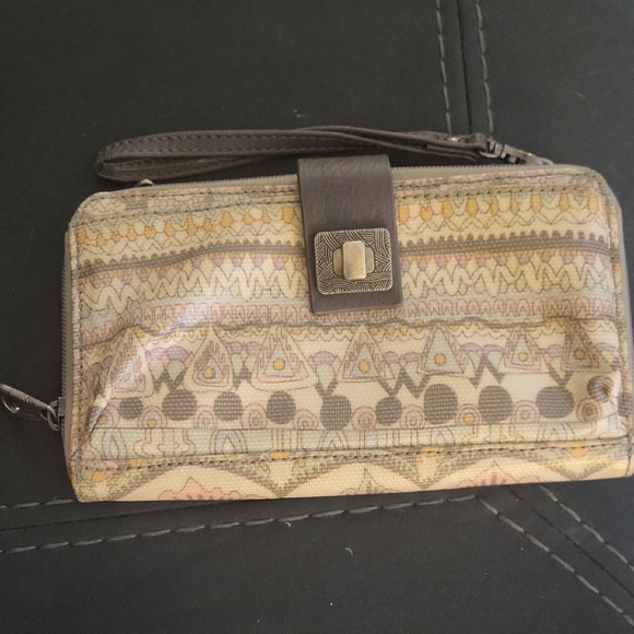 Sakroots Multicolor Patterned Wallet - Picture 1 of 5